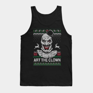 Art The Clown Ugly Christmas Tank Top